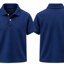 POLO YAKA LACİVERT TİŞÖRT